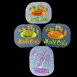 Vintage 70s Sew On Patches